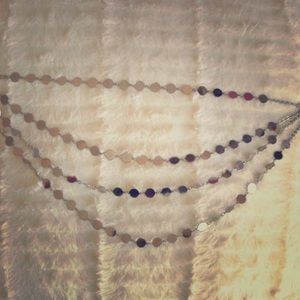 Silver Layered Choker